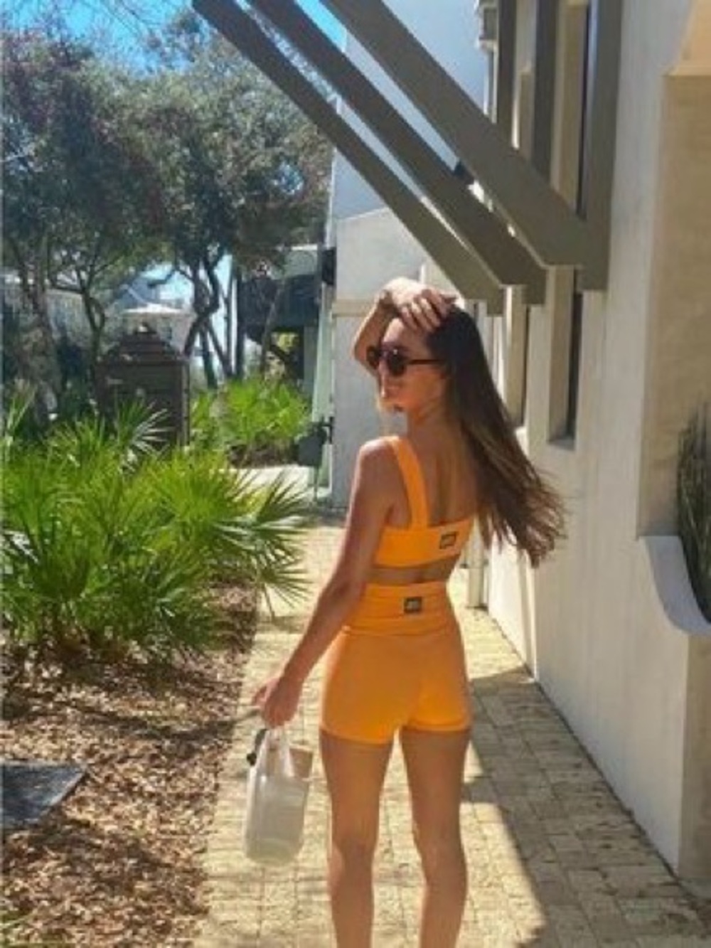 Daily Drills Yellow Bra & Short Set